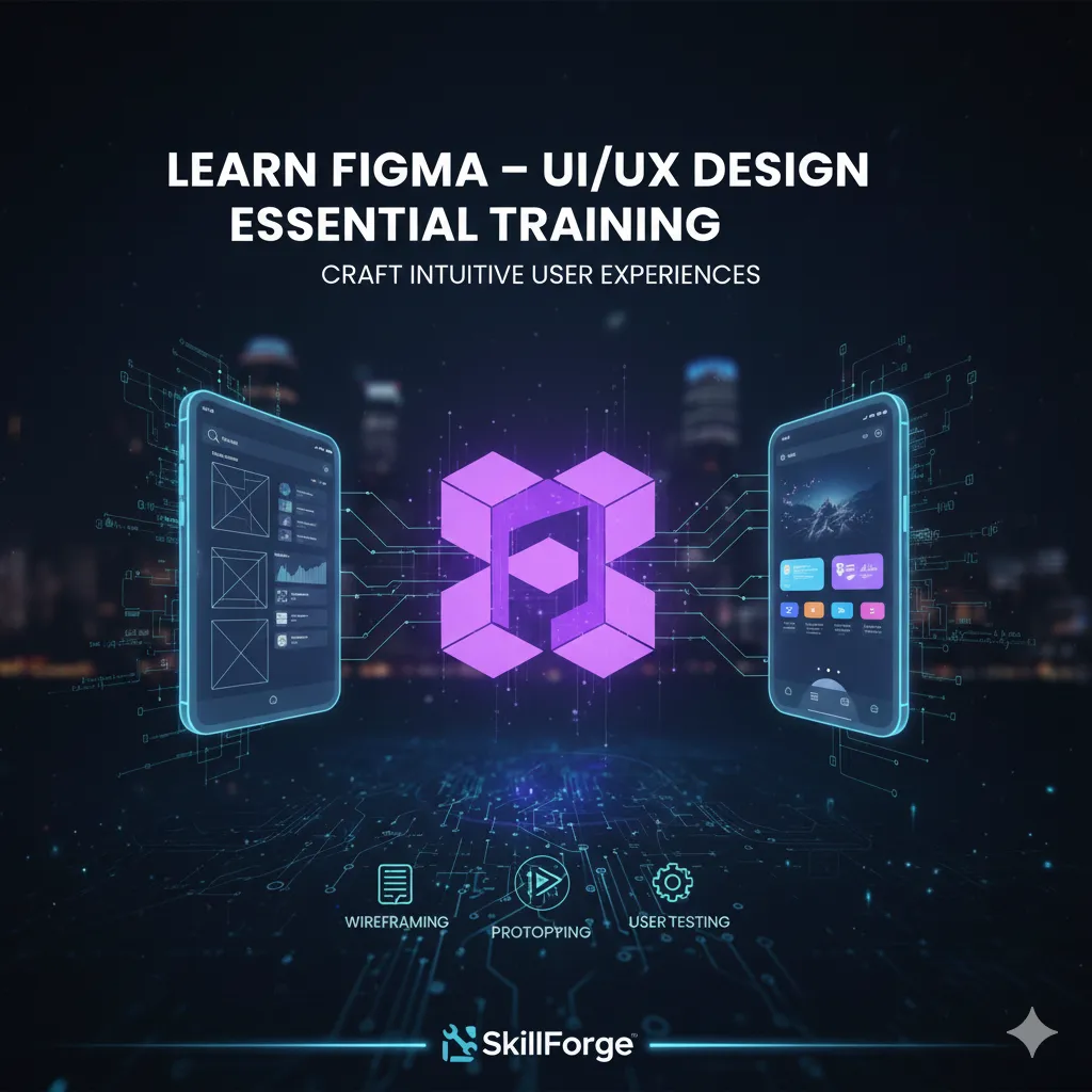 Learn Figma – UI/UX Design Essential Training